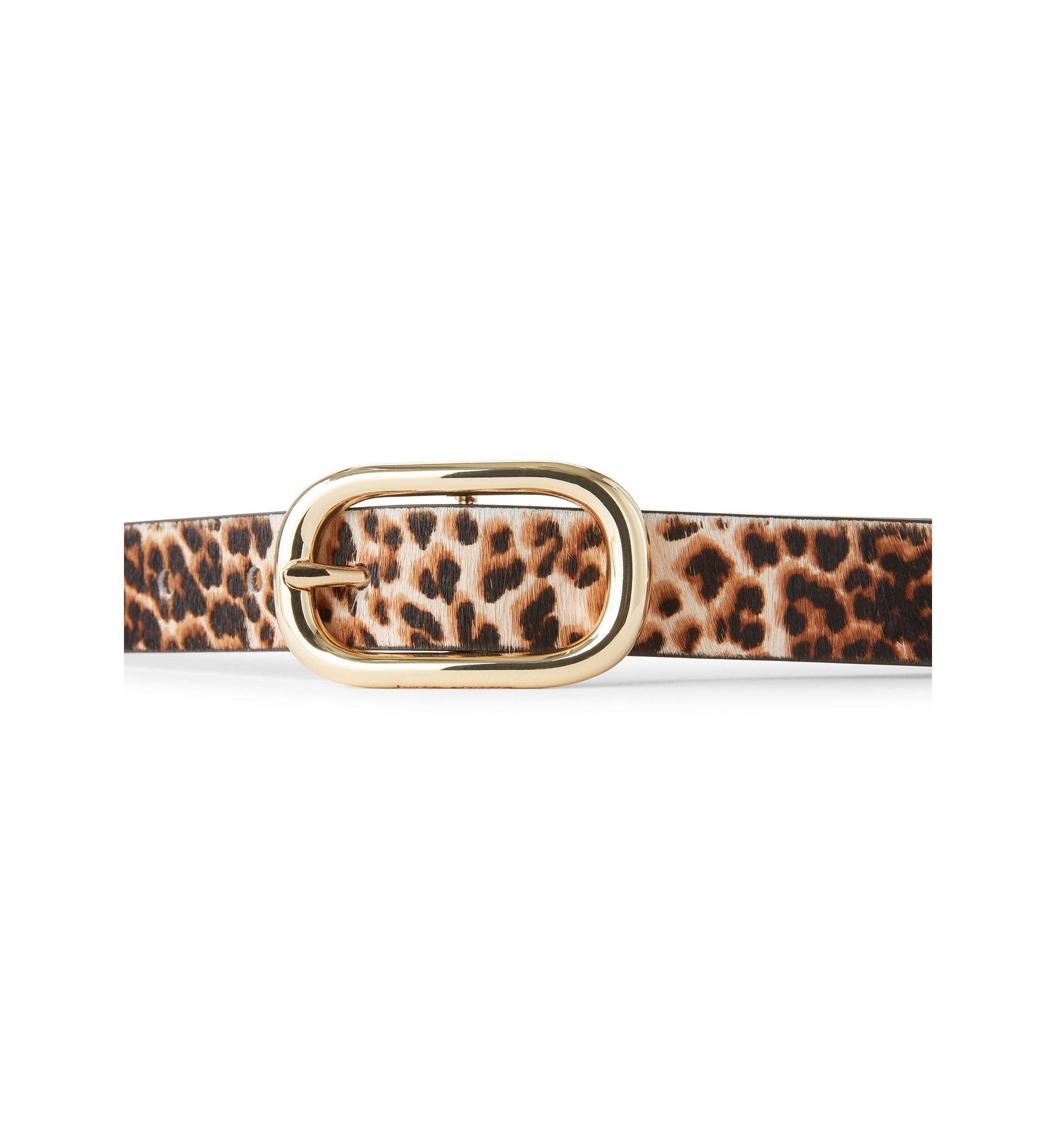 Leopard Molten Buckle Belt 25MM