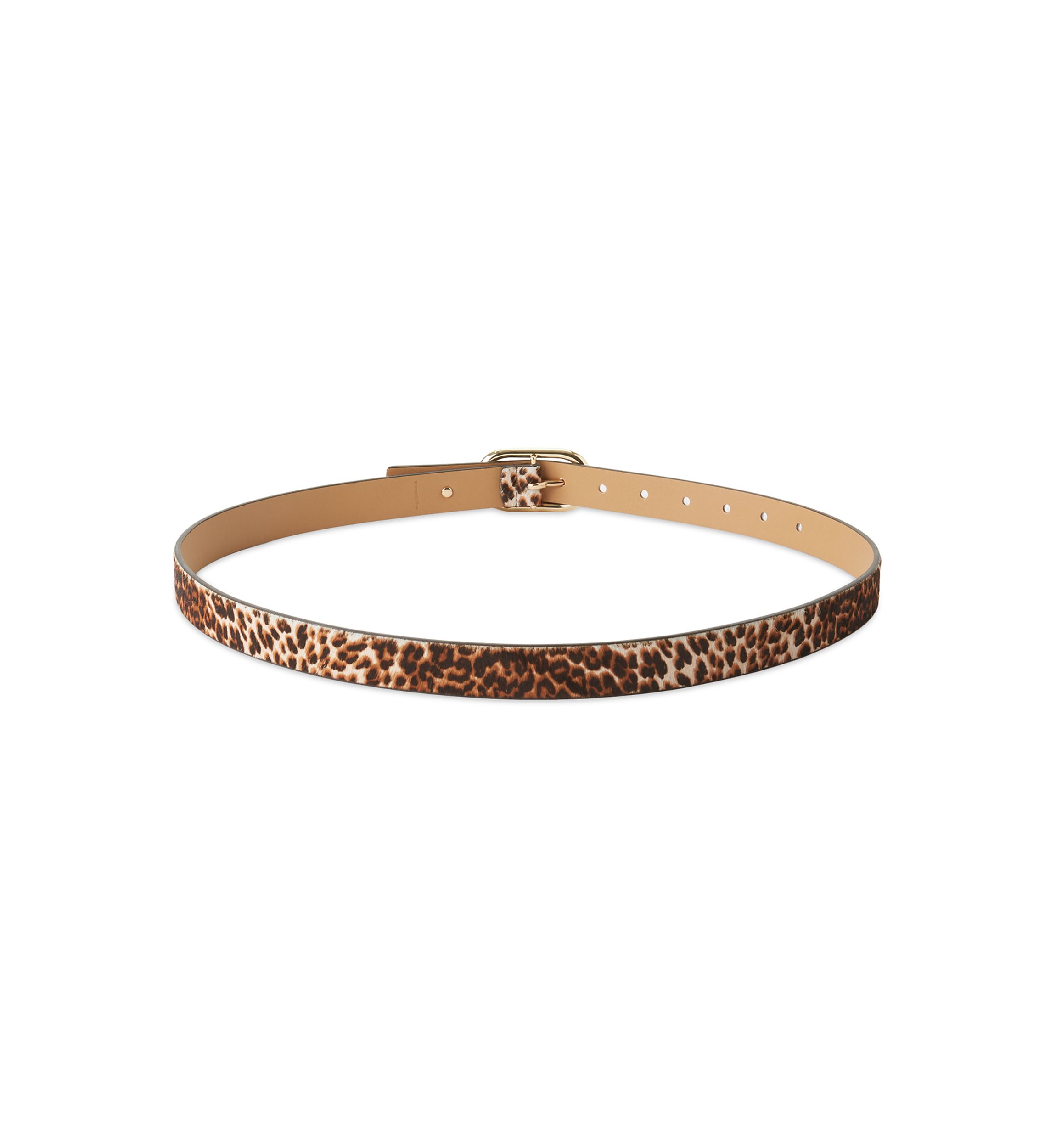 Leopard Molten Buckle Belt 25MM