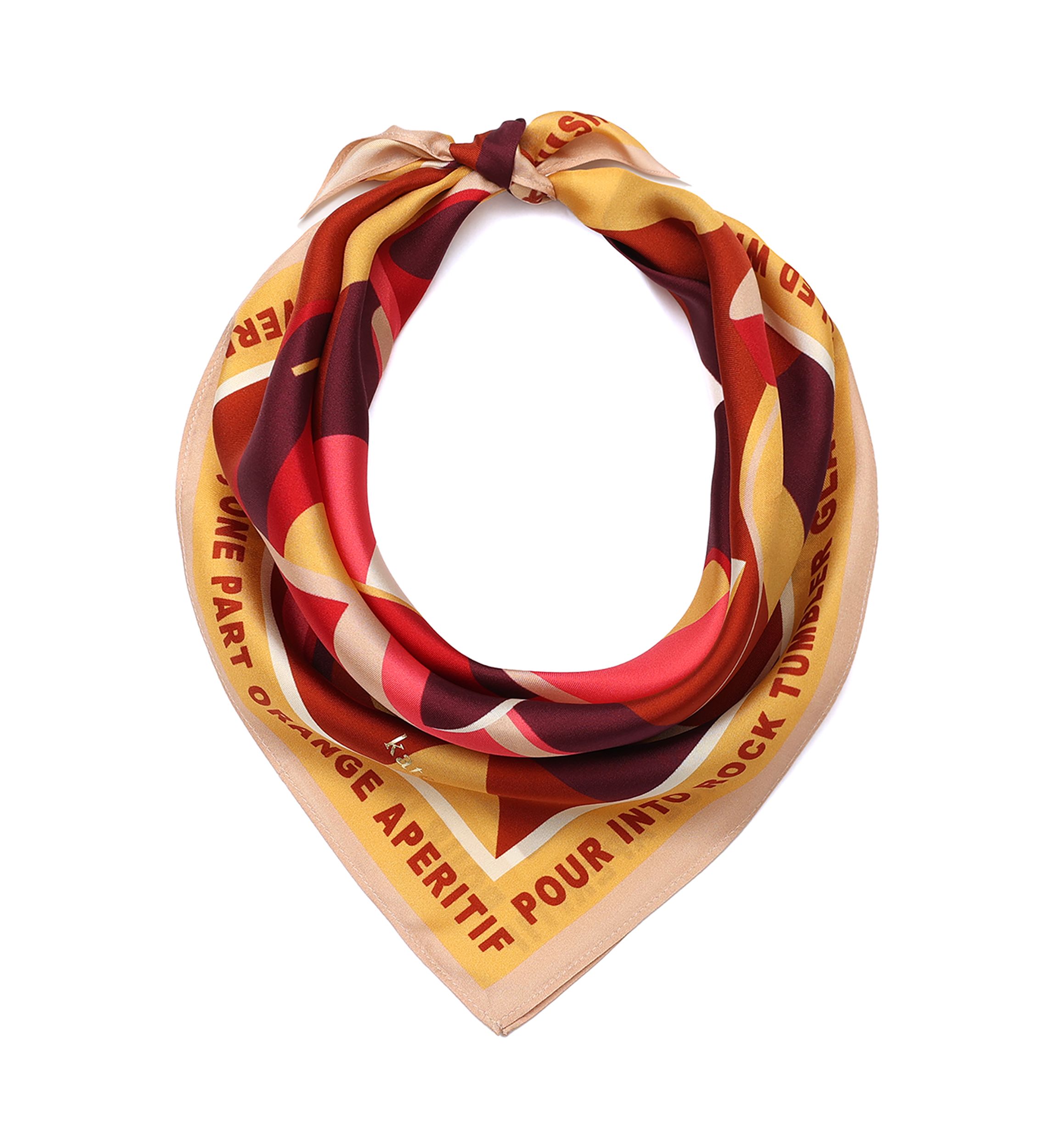 Italian Bitters Silk Bandana