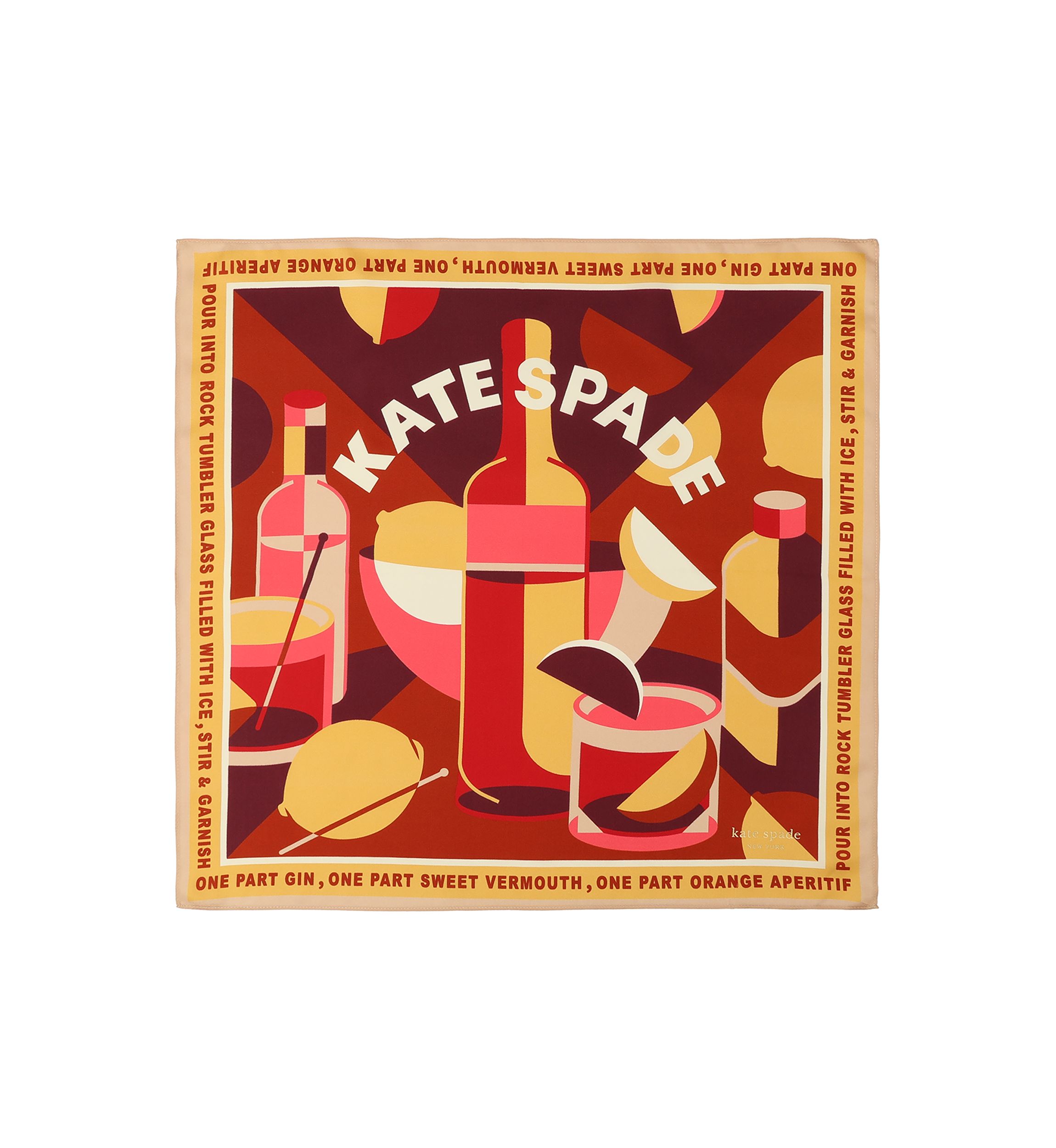 Italian Bitters Silk Bandana