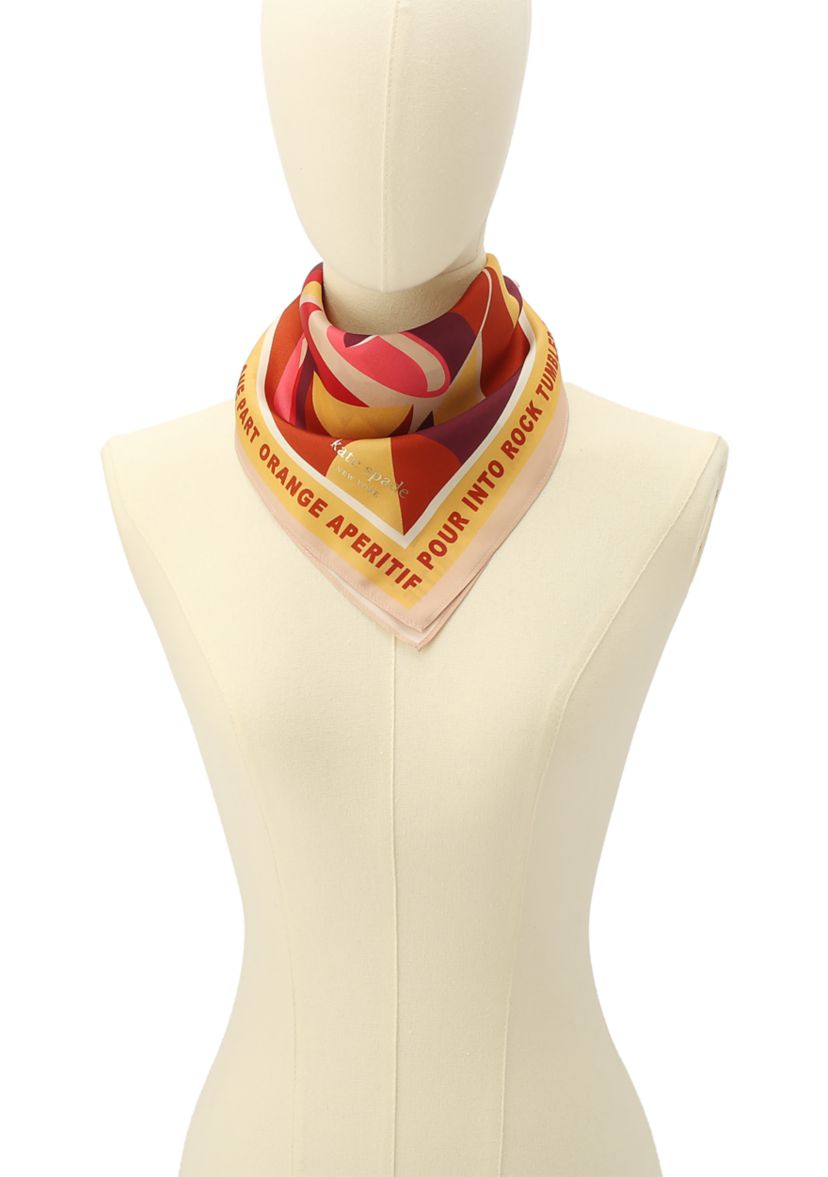 Italian Bitters Silk Bandana