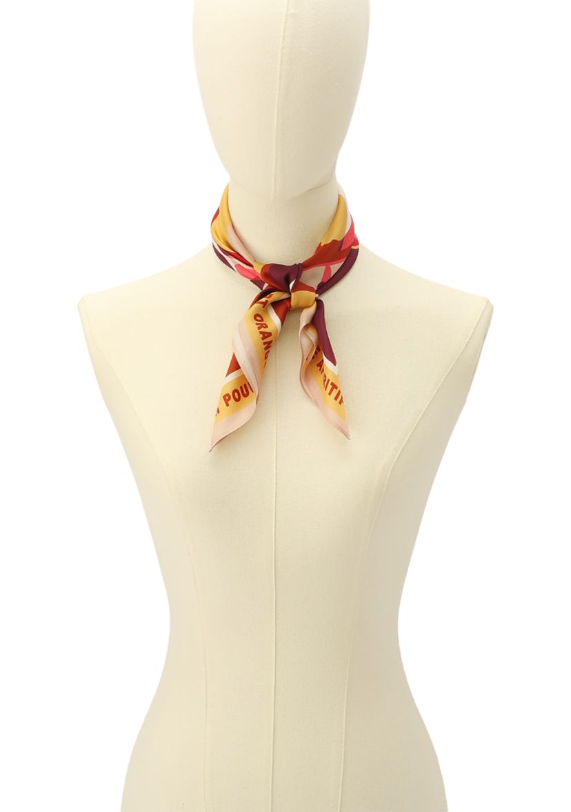 Italian Bitters Silk Bandana