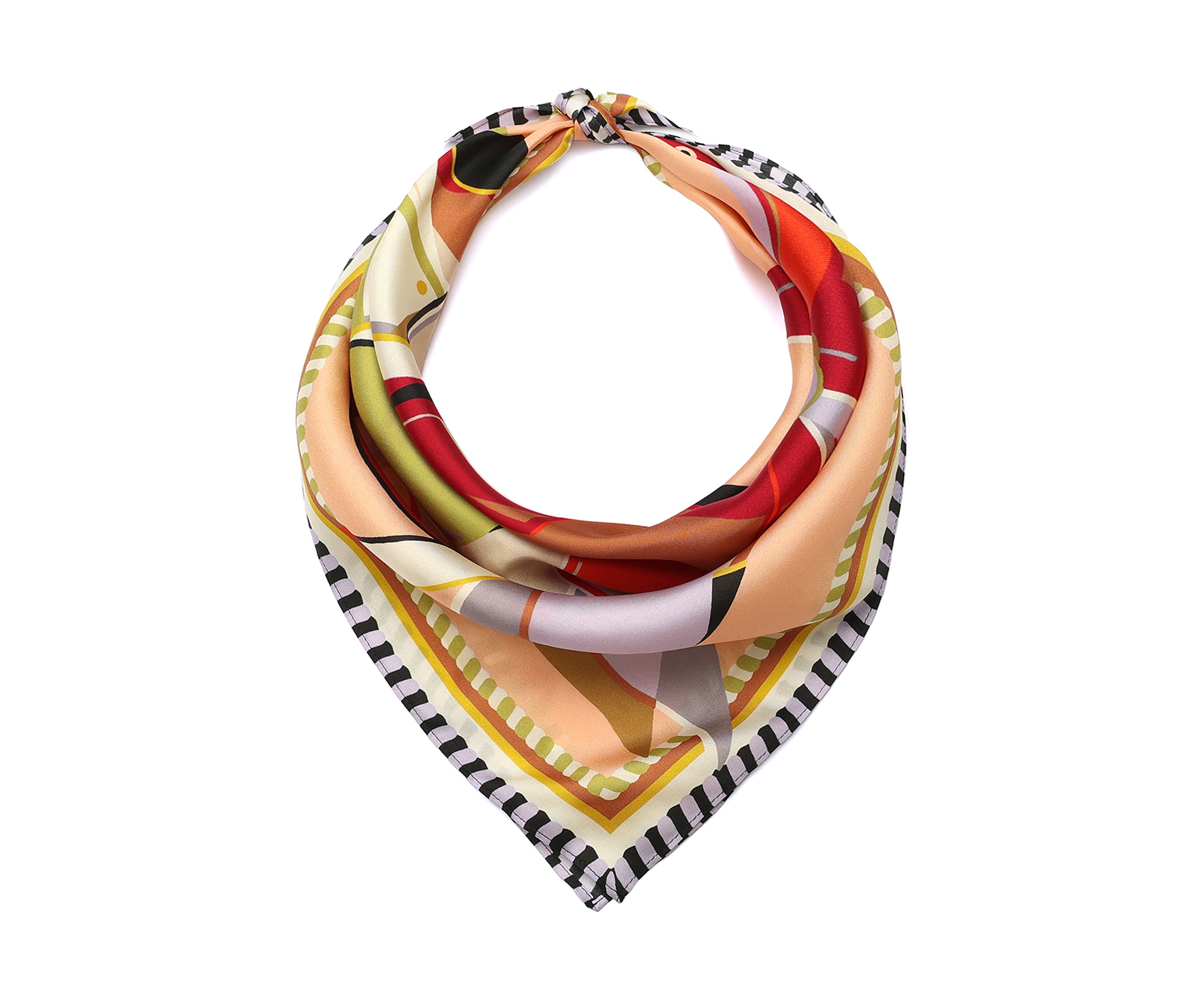 Bag Chaos Silk Square Scarf