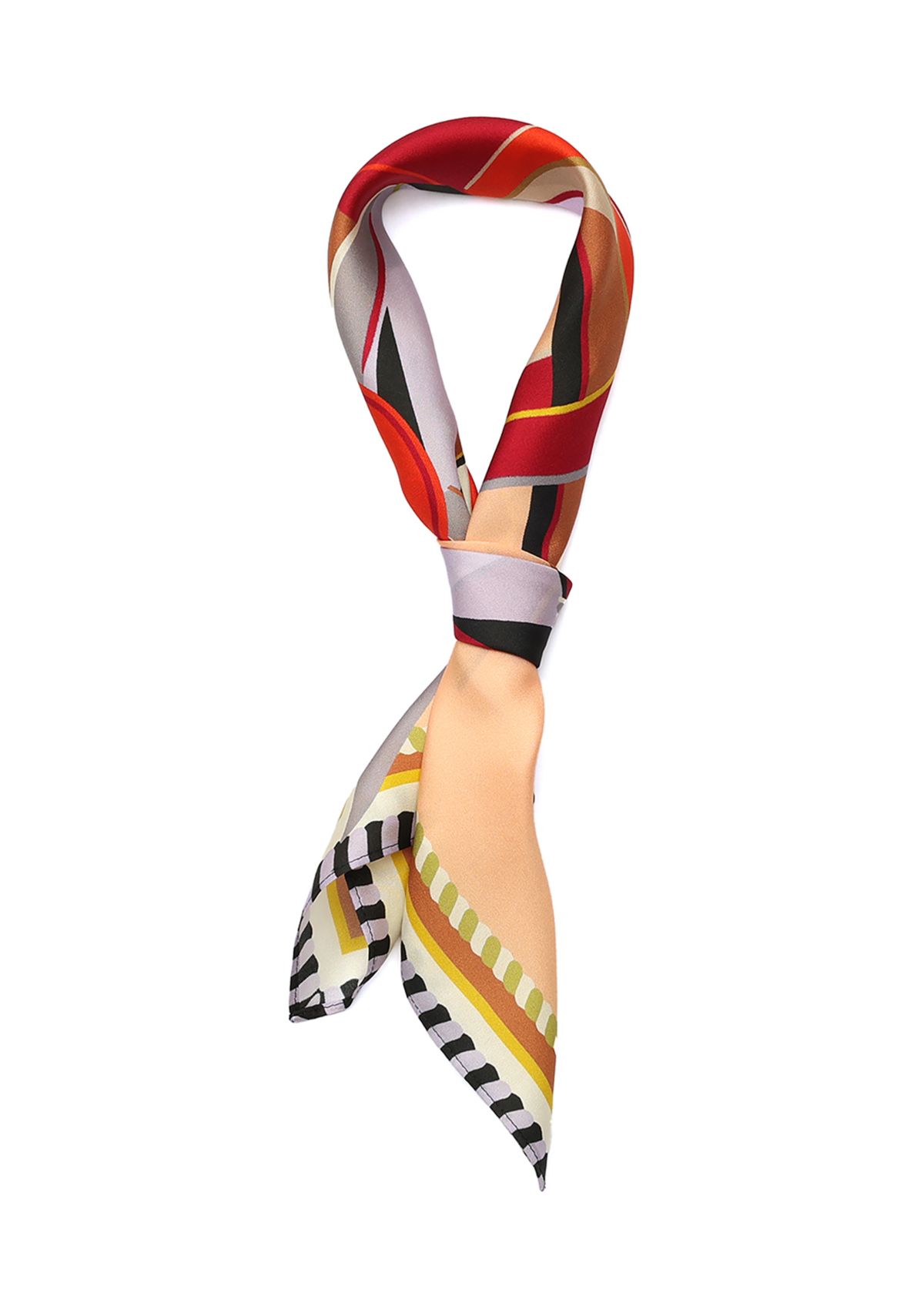 Bag Chaos Silk Square Scarf