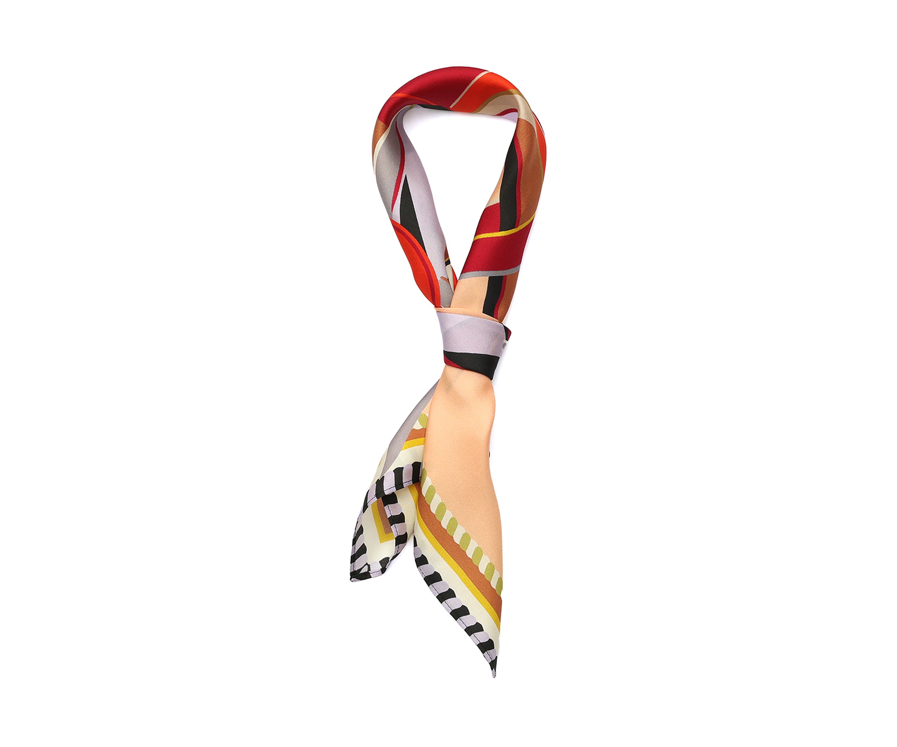 Bag Chaos Silk Square Scarf