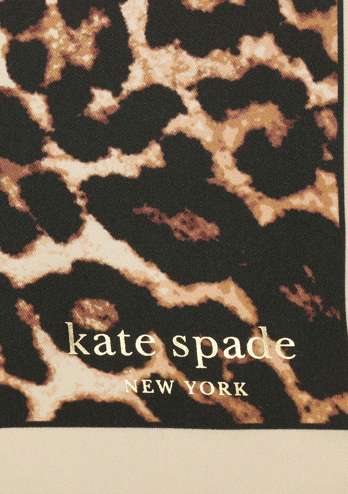 Downtown Leopard Silk Bandana