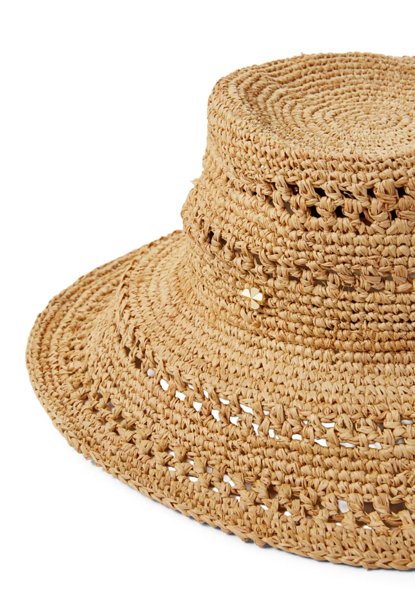 kate spade new york® Open Weave Sunhat | Belk display picture 2