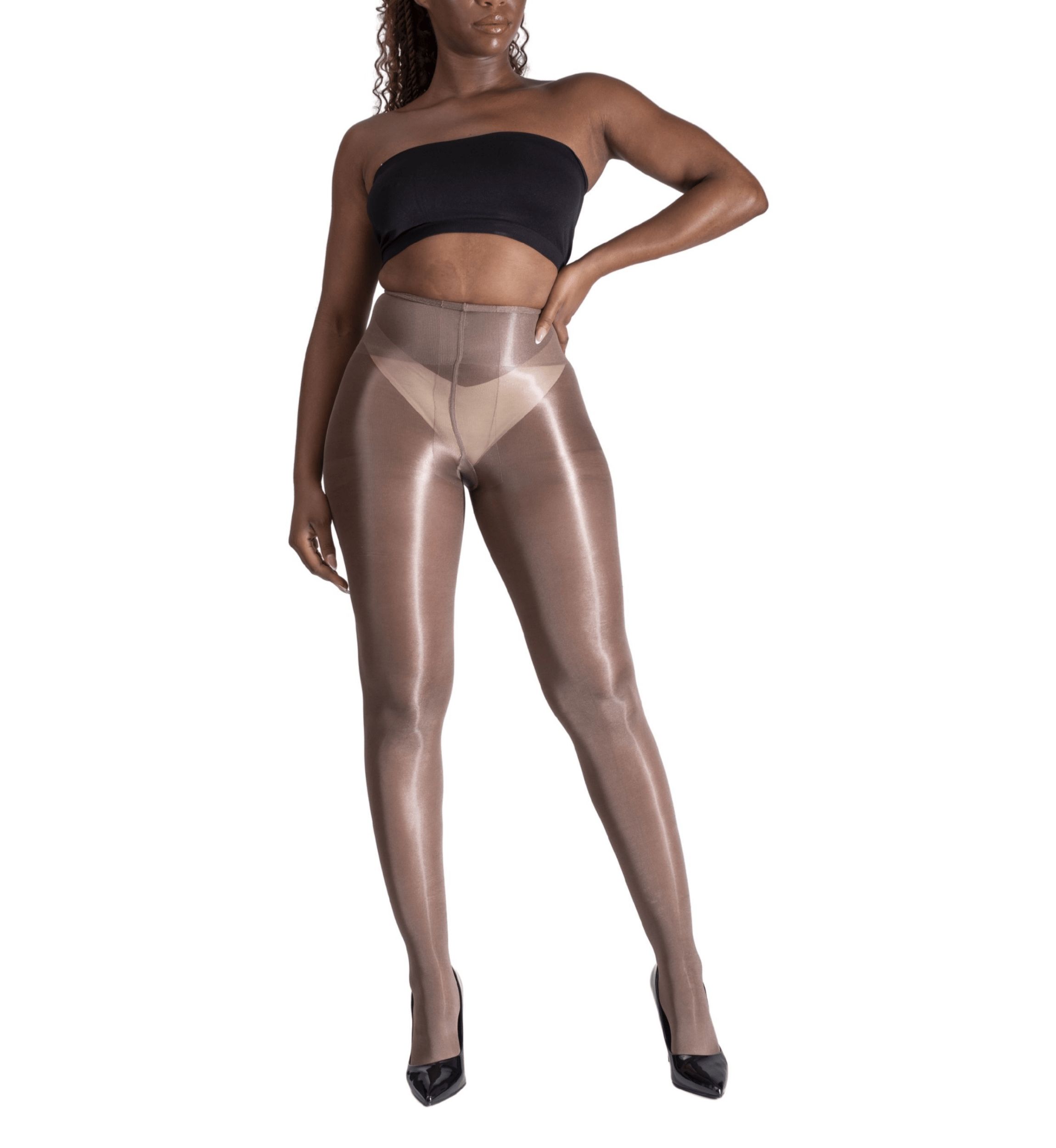 Lustrous Silky Shiny 20 Denier Ultra Sheer Pantyhose Stockings Tights