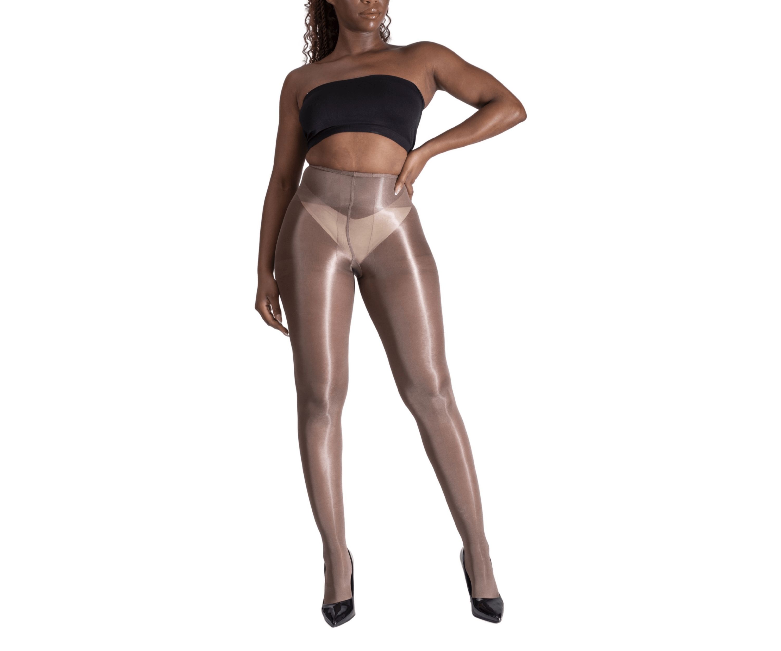 Lustrous Silky Shiny 20 Denier Ultra Sheer Pantyhose Stockings Tights
