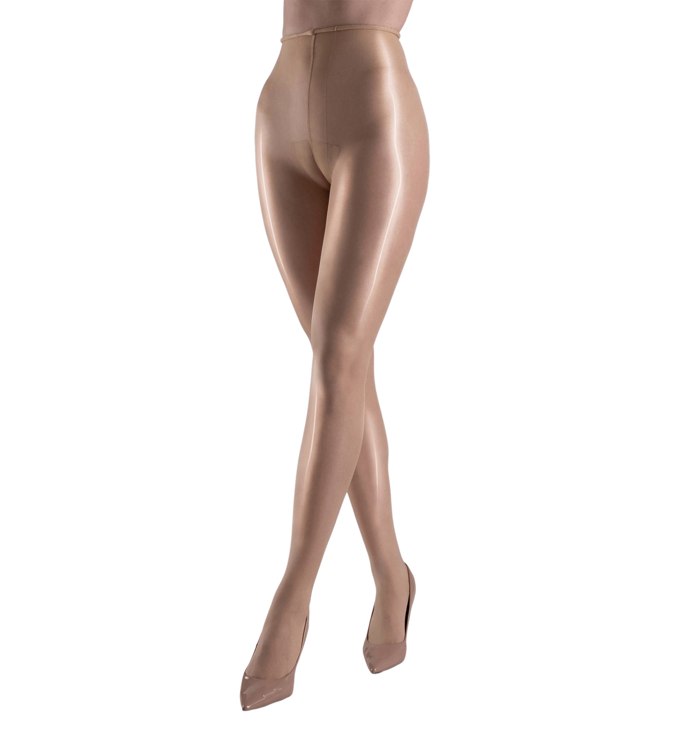 Lustrous Silky Shiny 40 Denier Semi-Opaque Pantyhose Stockings Tights