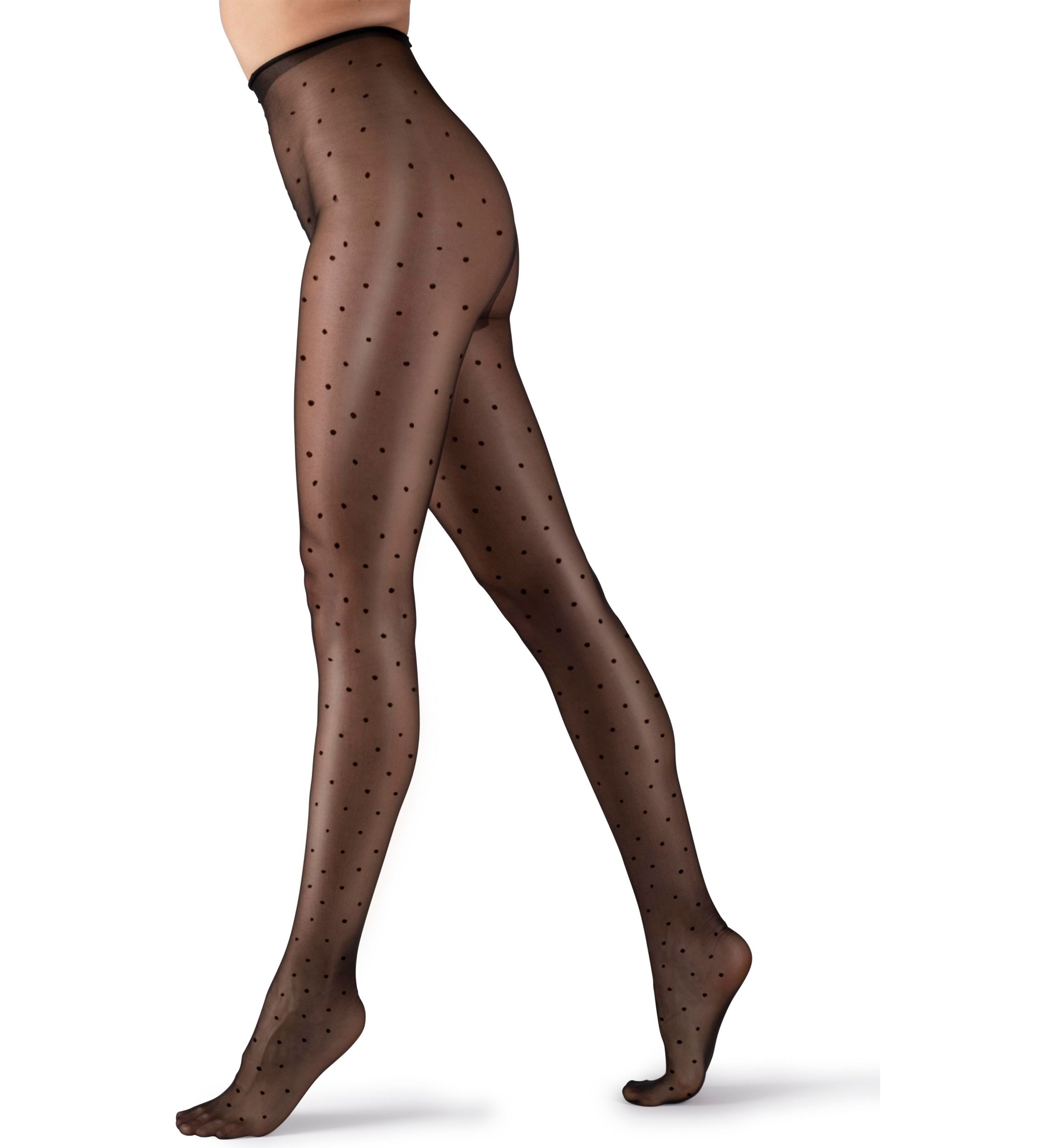 Shiny Dot Tights - 1 Pair