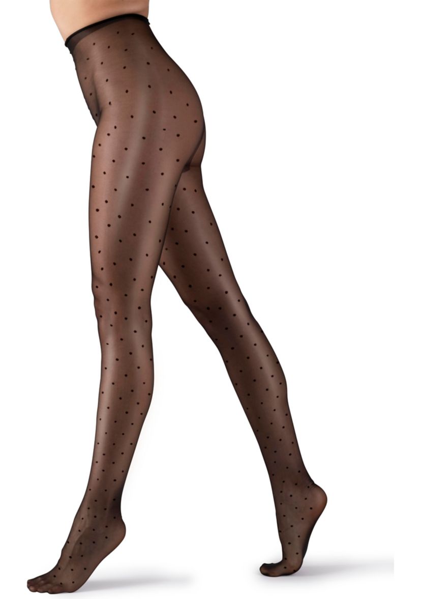 Shiny Dot Tights - 1 Pair