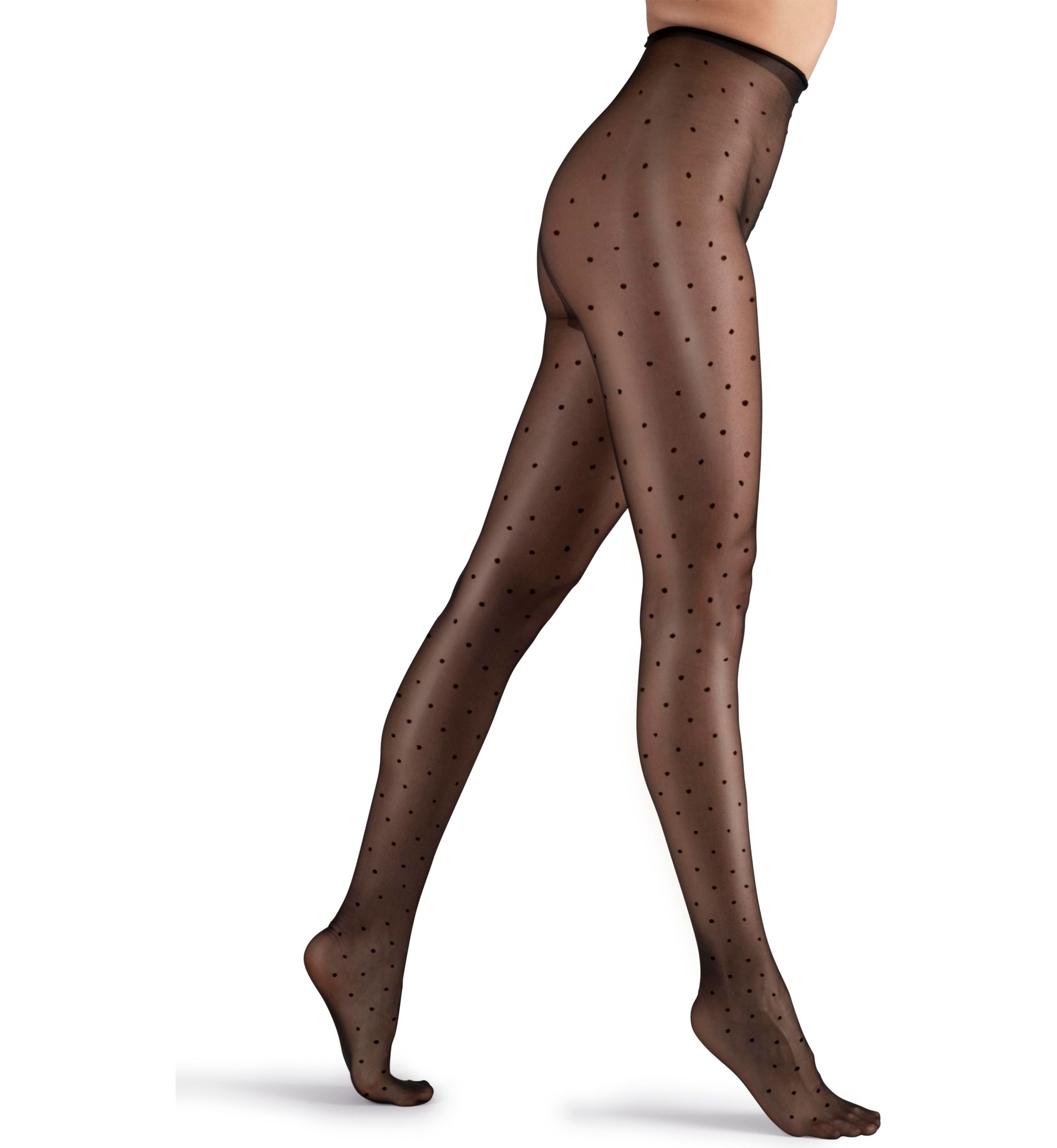 Shiny Dot Tights - 1 Pair