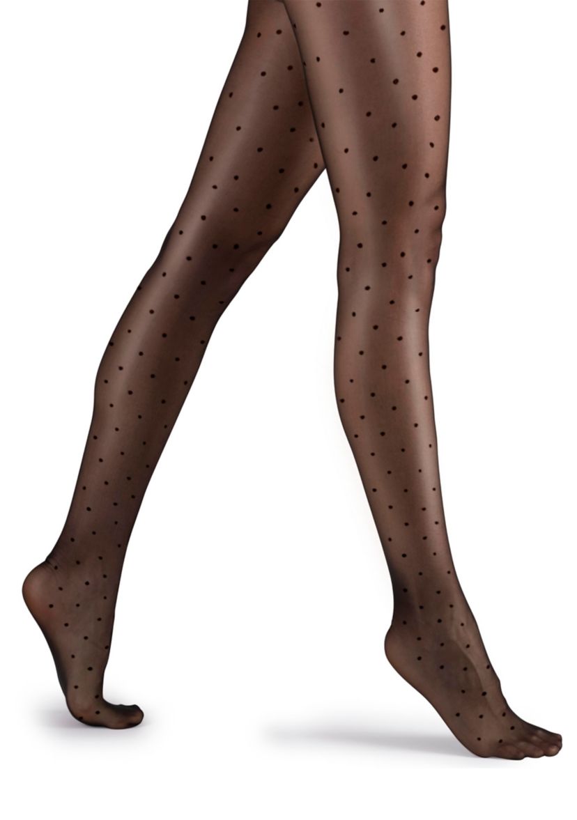 Shiny Dot Tights - 1 Pair