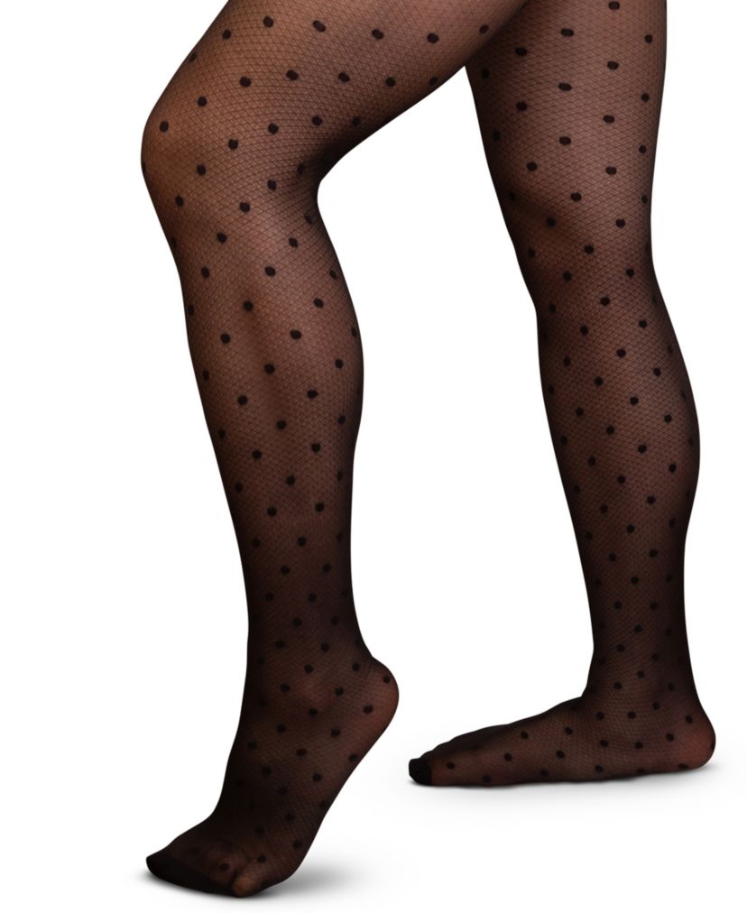 Net Dot Tights - 1 Pair