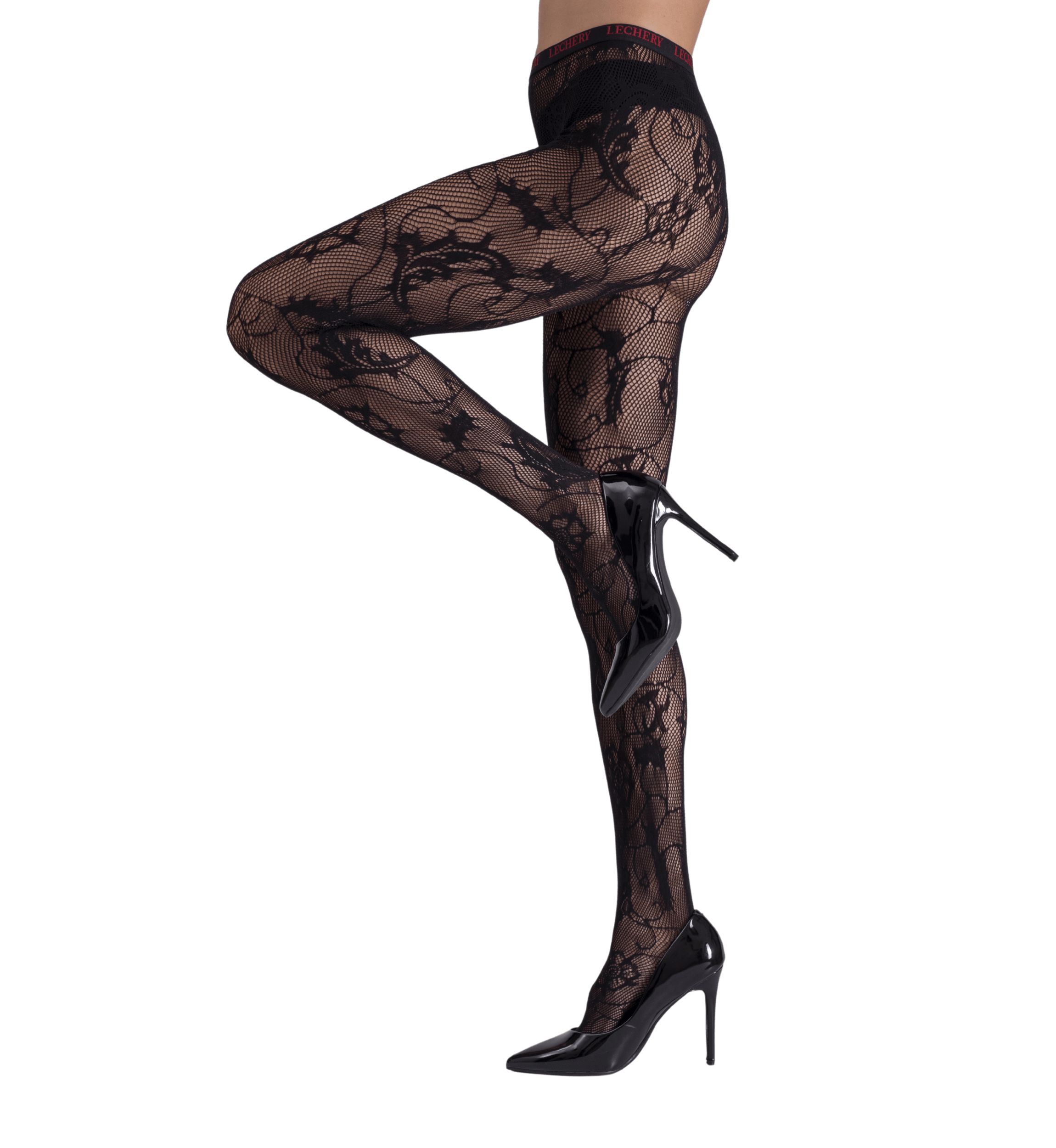 Floral Net Pantyhose Stockings Tights