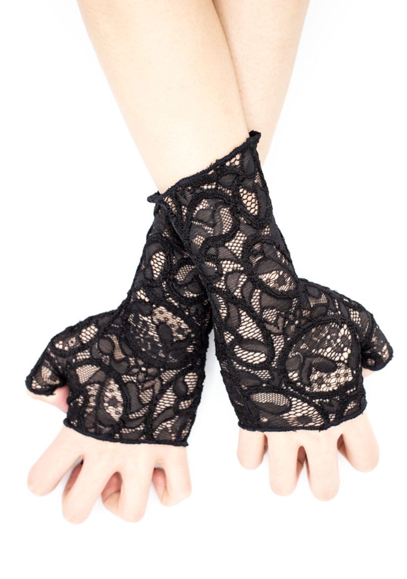 Rococo Lace Fashion Gloves - 1 Pair
