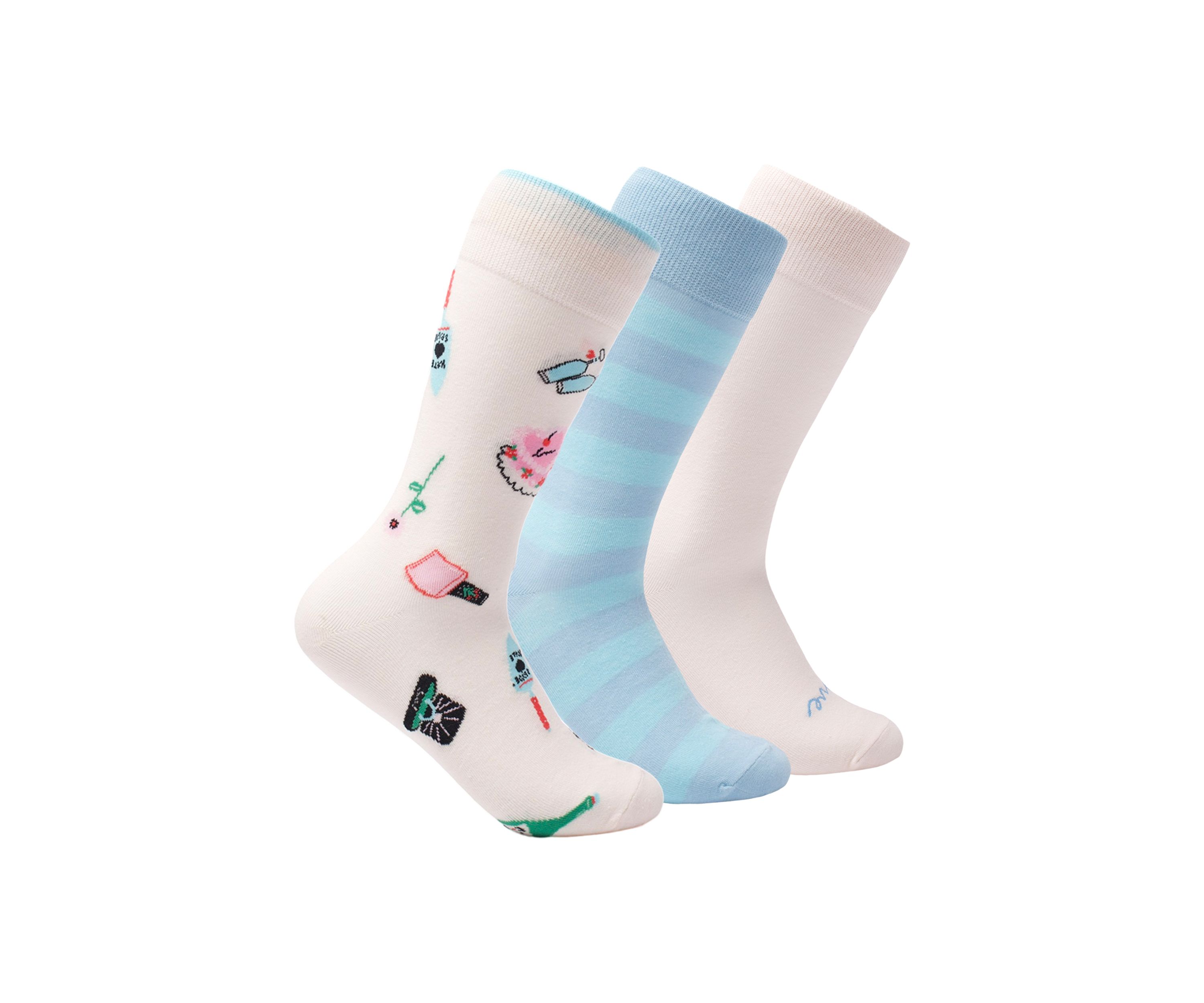 Bridal Crew Socks - 3 Pack