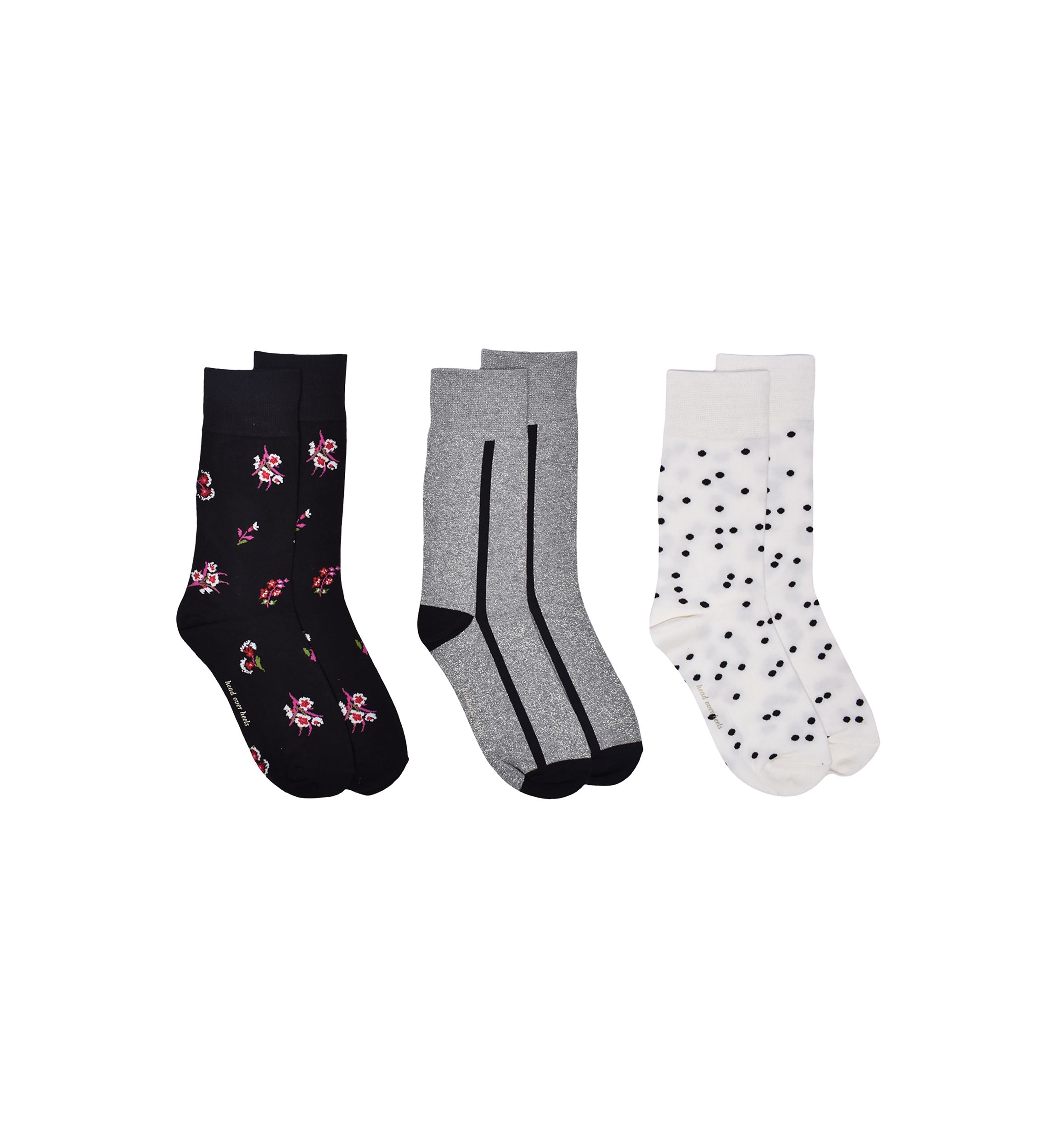 3-Pack of Printed Socks 