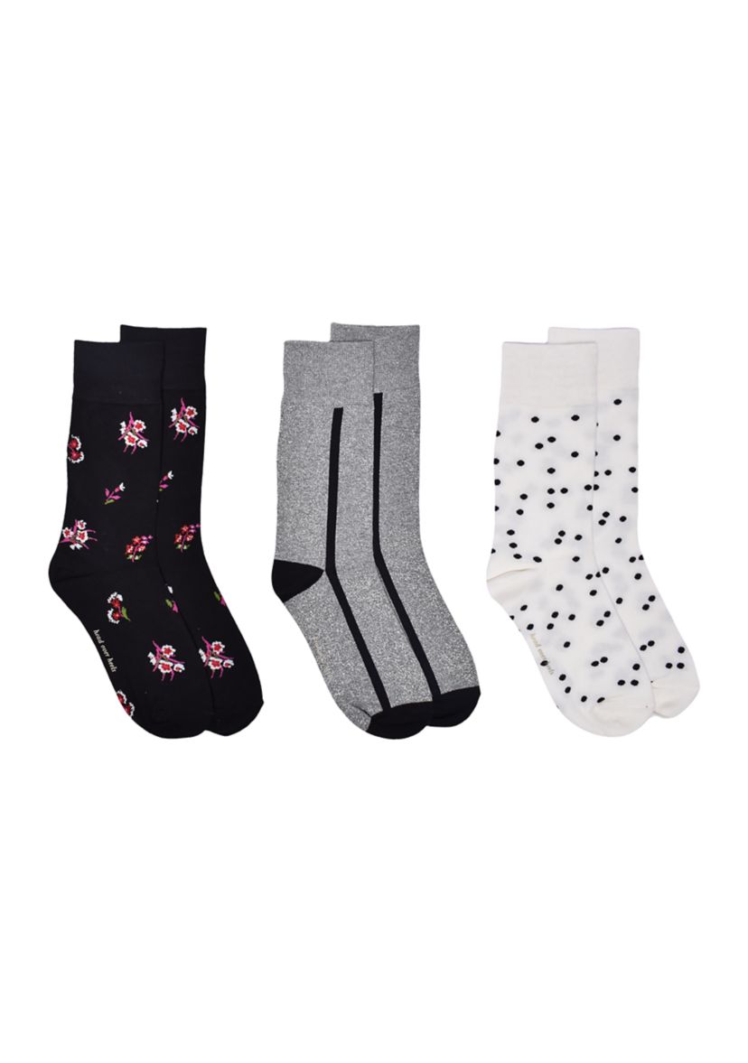 3-Pack of Printed Socks 