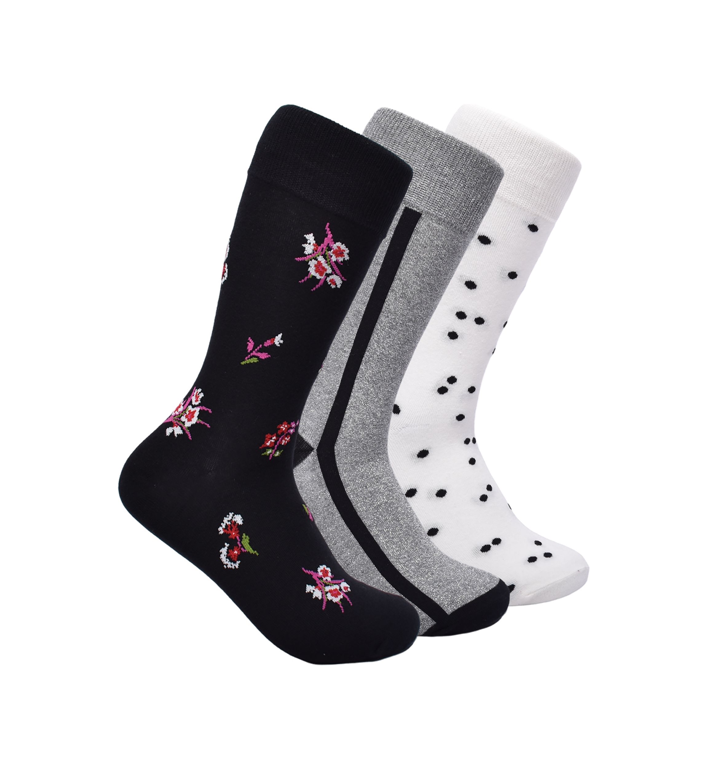 3-Pack of Printed Socks 