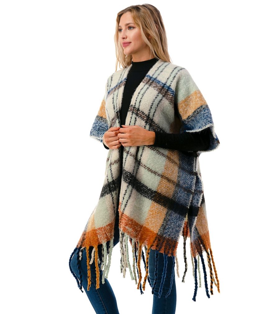 Plaid Topper