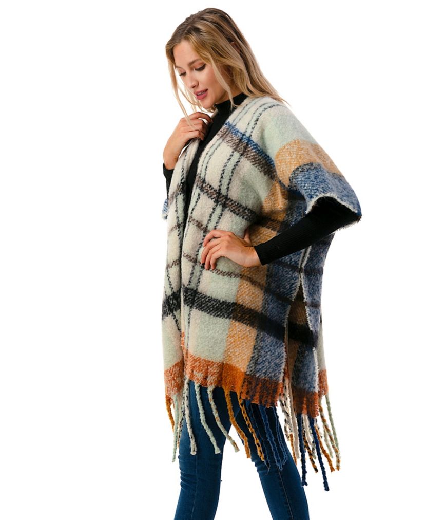 Plaid Topper