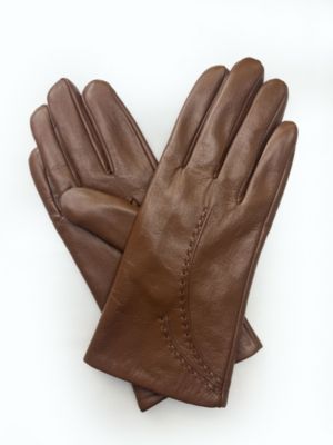 Marcus Adler Women's Genuine Leather Glove, Brown