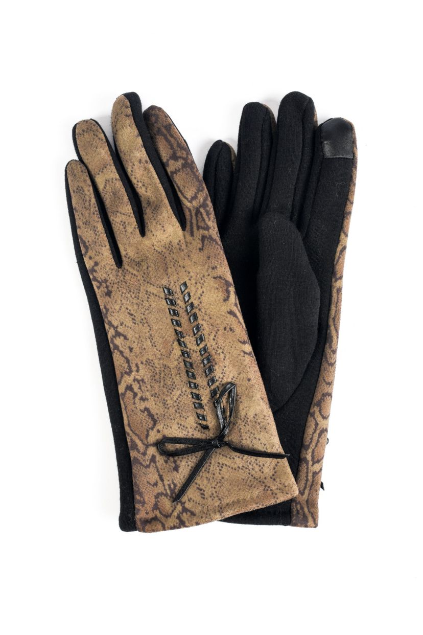 Animal Print Jersey Glove