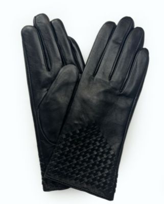 Marcus Adler Women's Genuine Leather Glove, Black