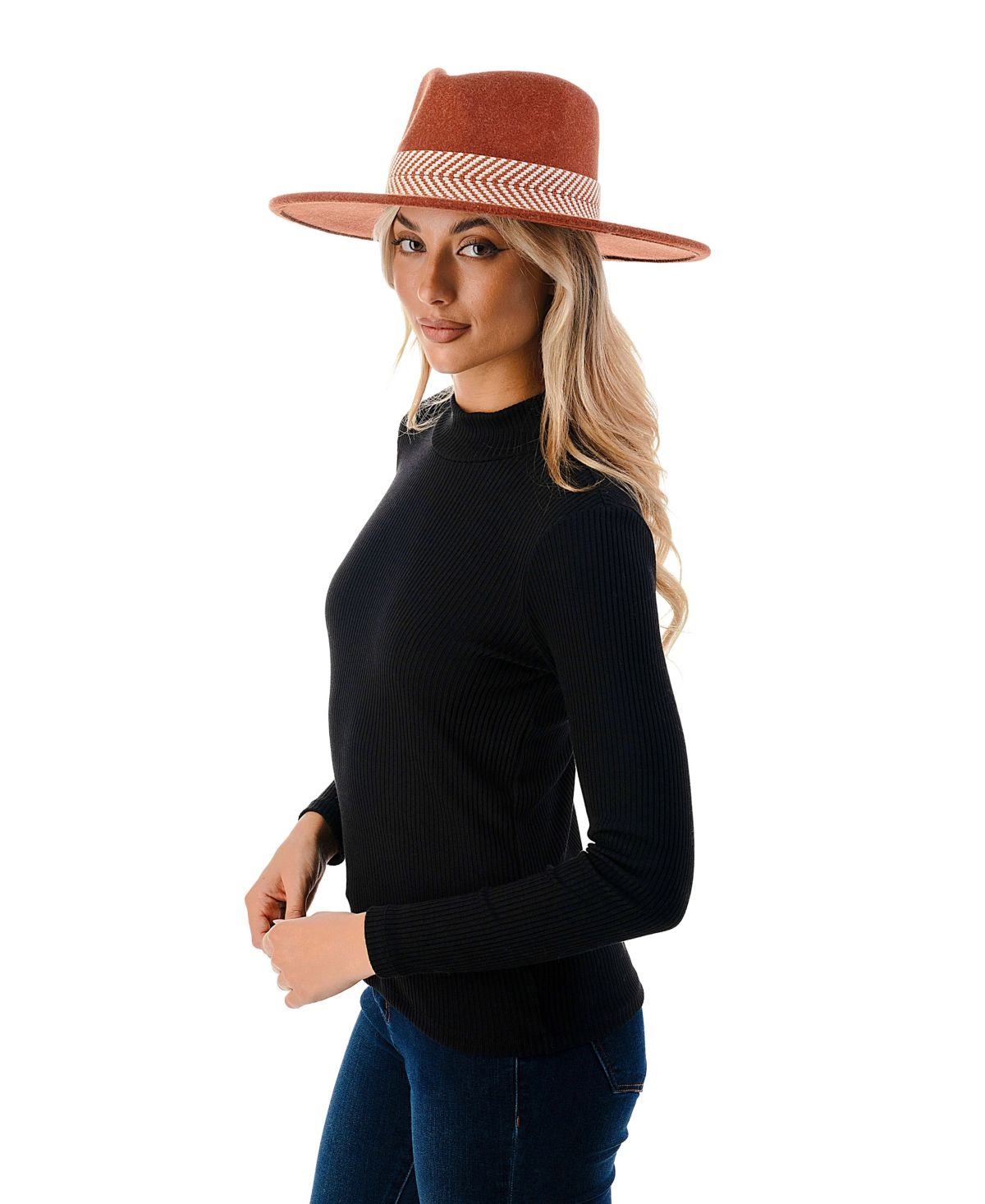 Wool Blend Panama Hat