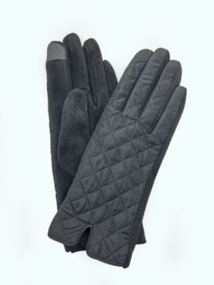 Marcus Adler Women's Vegan Suede Glove, Black
