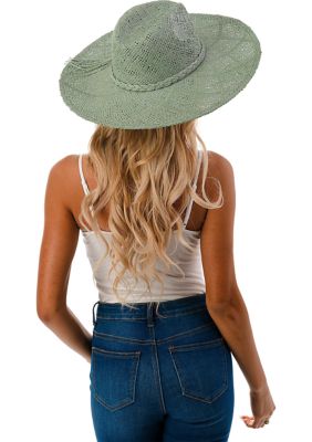 Wide Brim Straw Hat