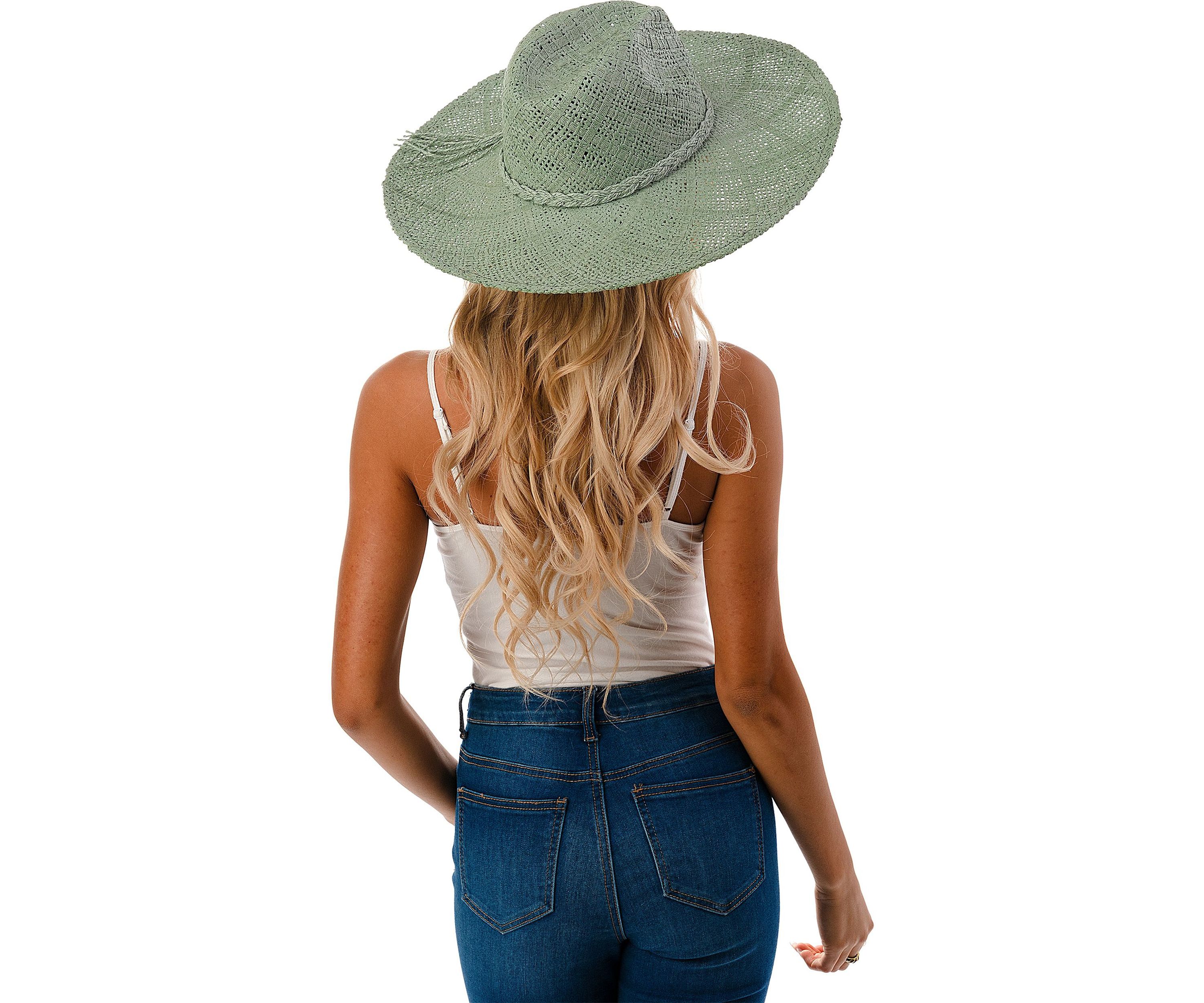 Wide Brim Straw Hat