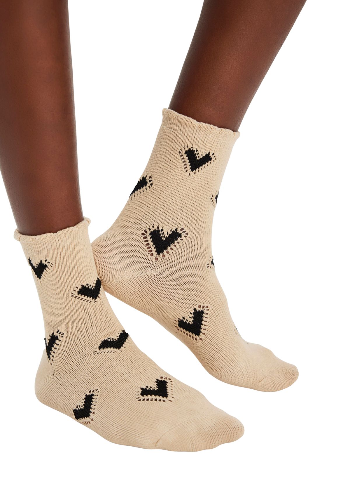 Womens Cupids Bow Socks