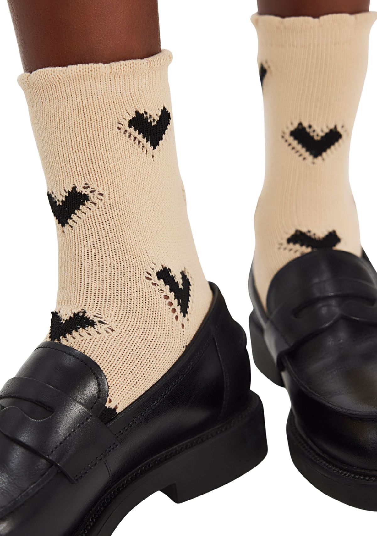 Womens Cupids Bow Socks