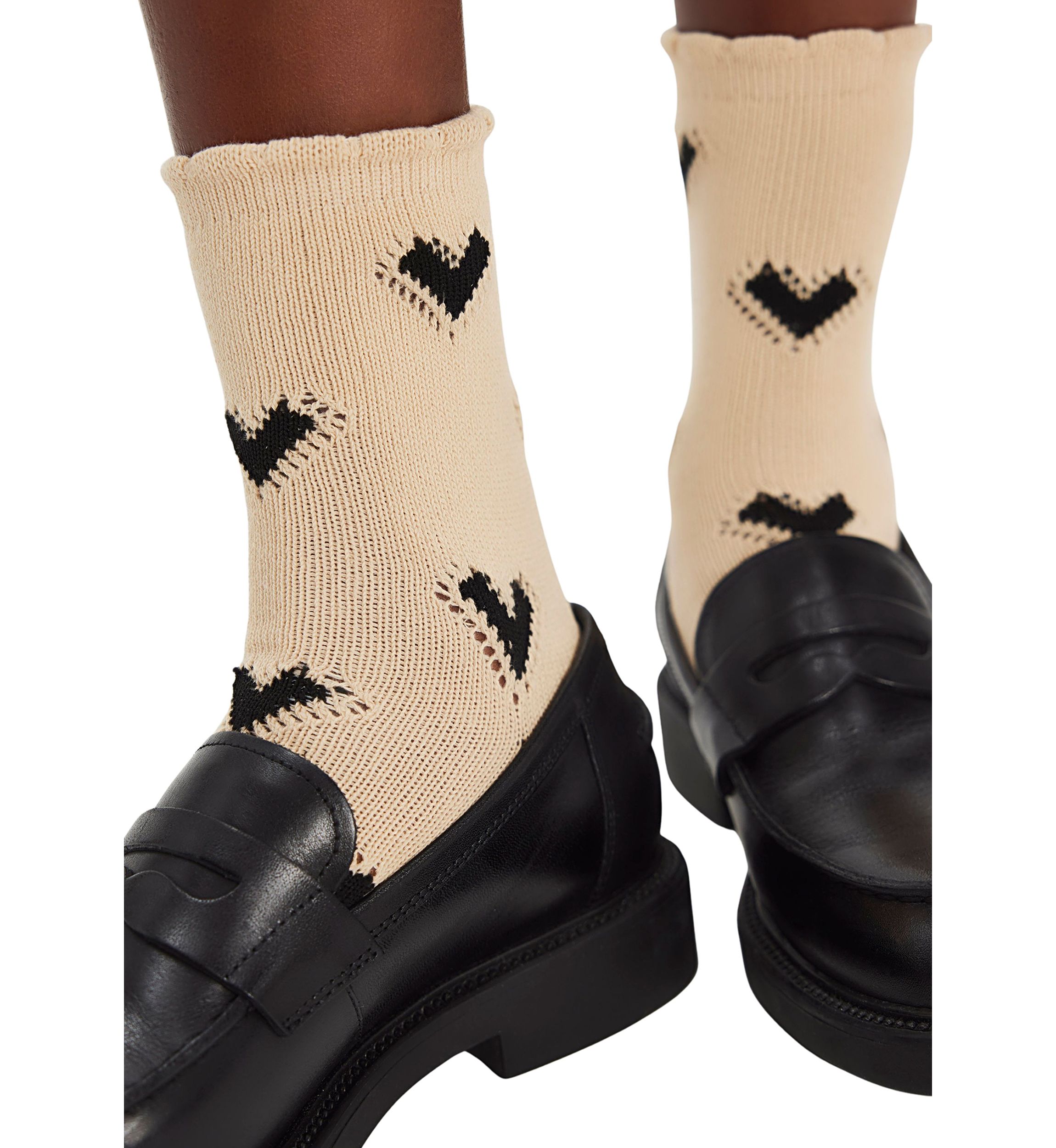 Womens Cupids Bow Socks