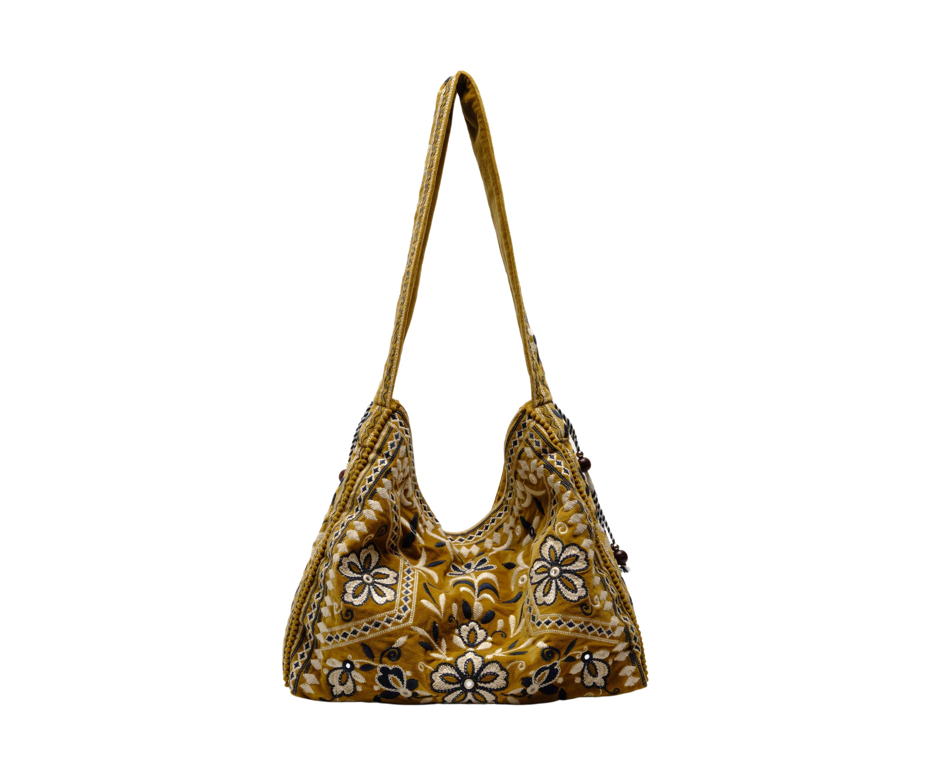 Vic Velvet Slouchy Bag