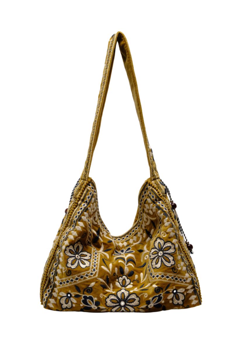 Vic Velvet Slouchy Bag