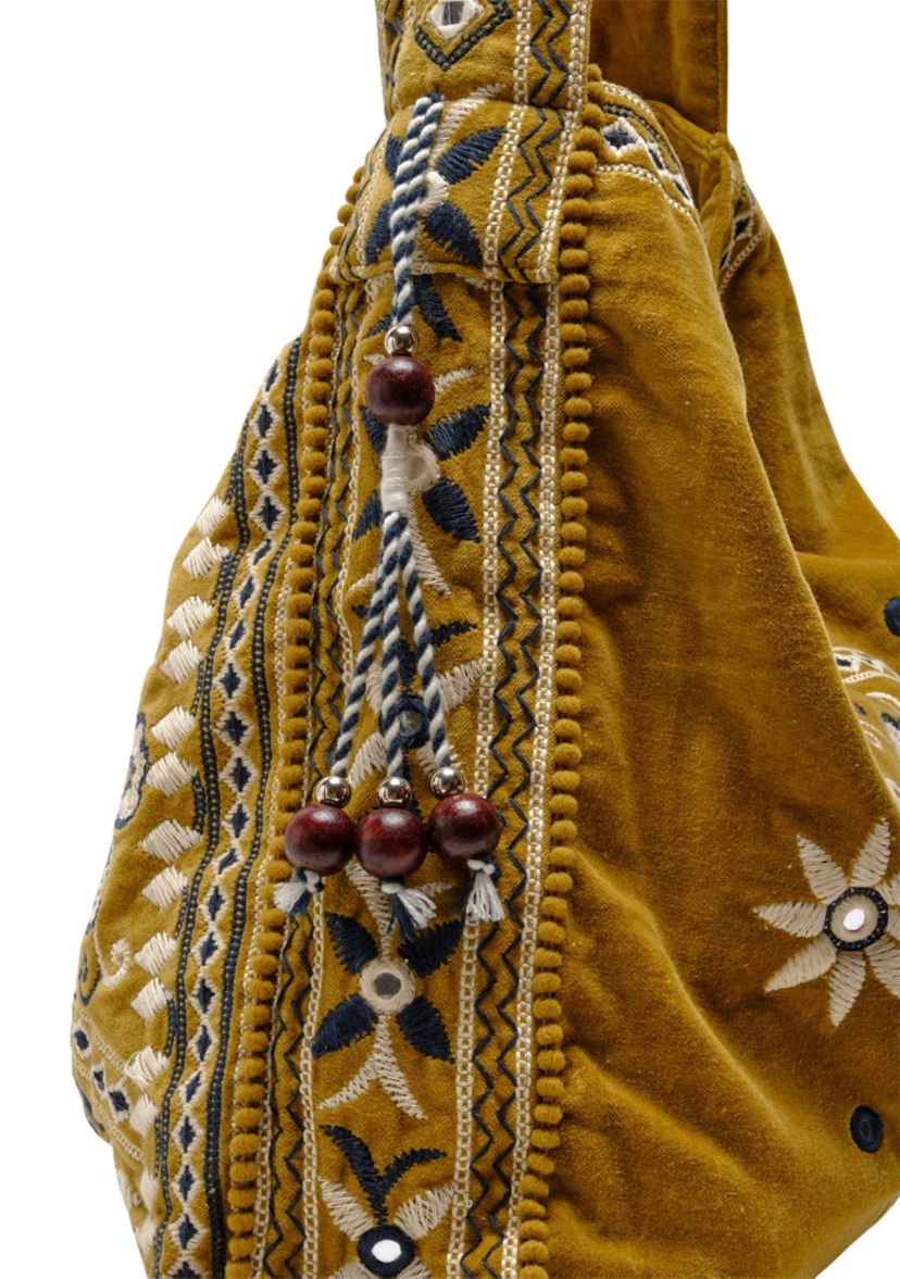 Vic Velvet Slouchy Bag