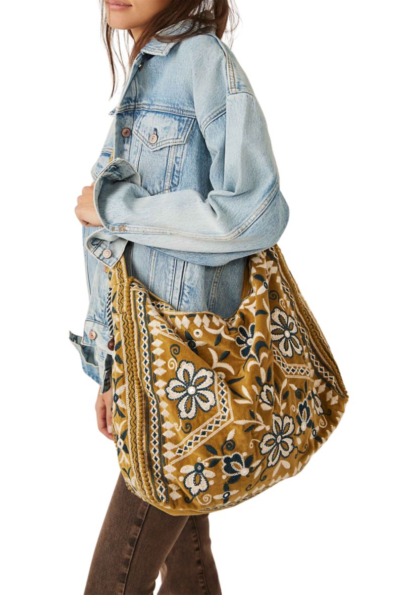 Vic Velvet Slouchy Bag