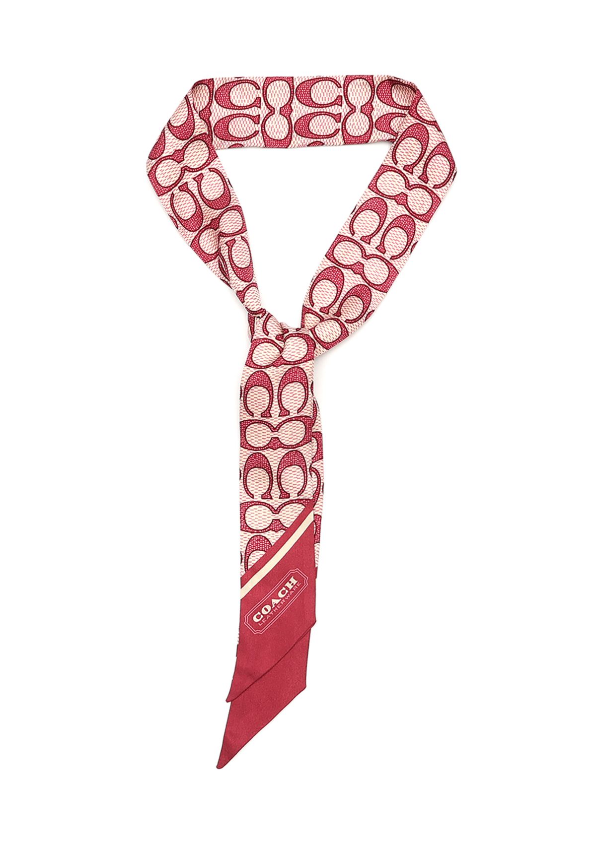 Vintage Signature C Printed Silky Scarf