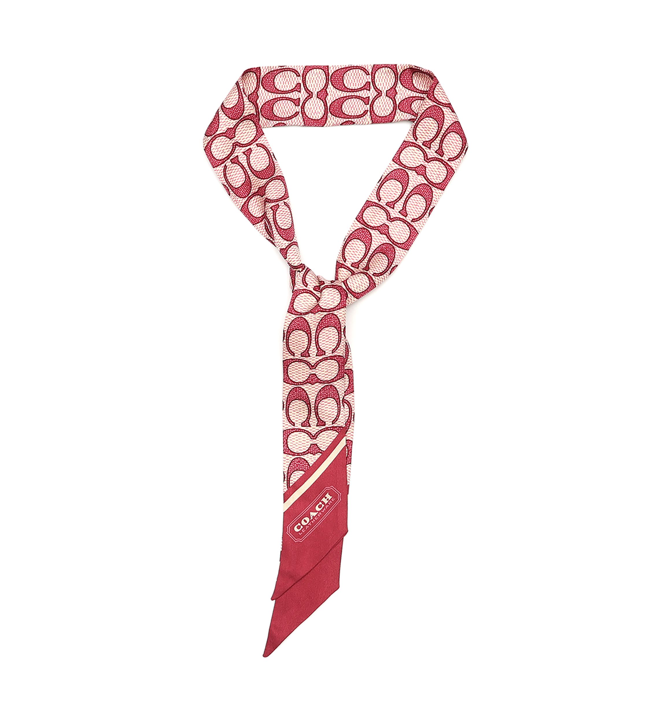 Vintage Signature C Printed Silky Scarf