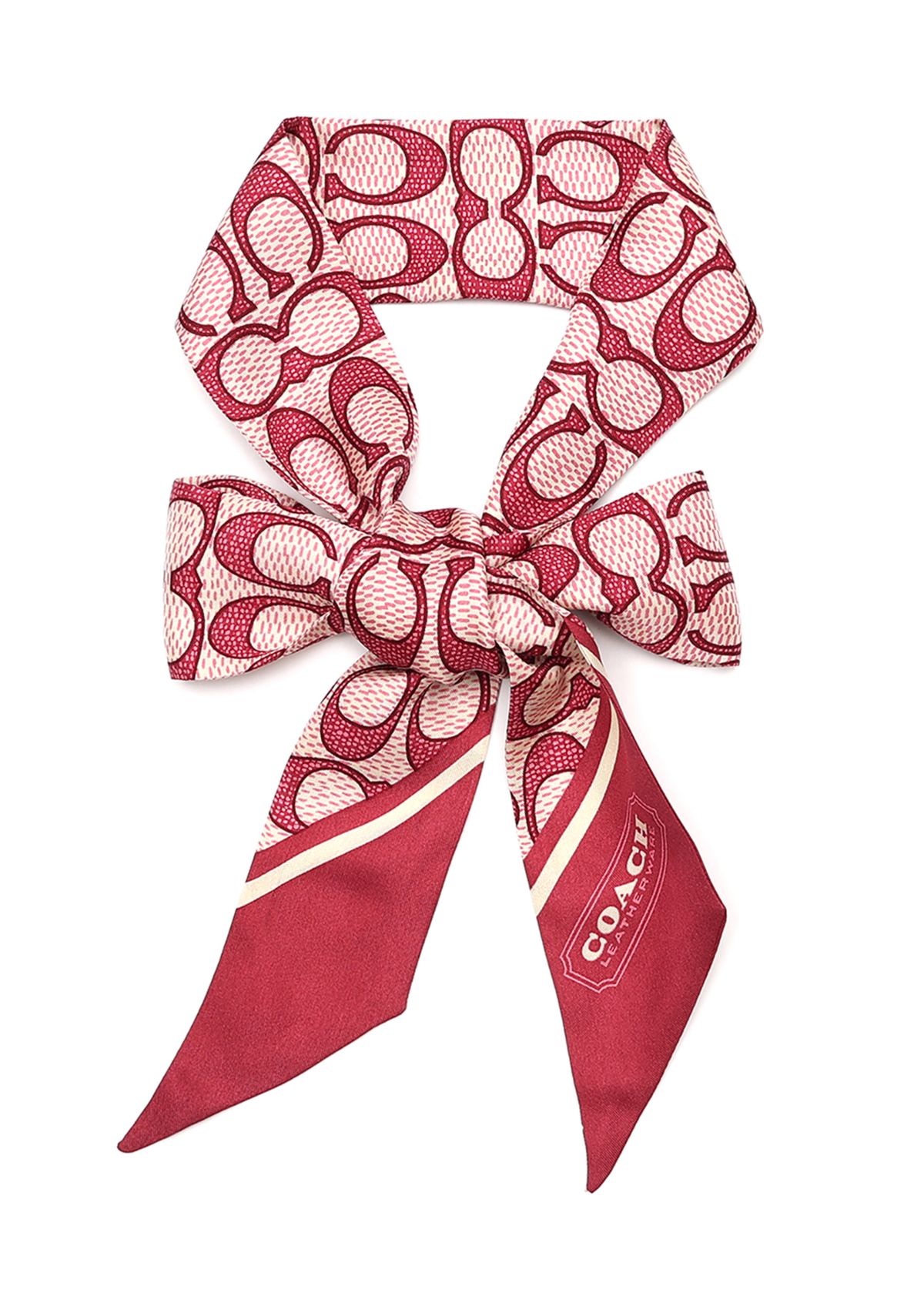 Vintage Signature C Printed Silky Scarf