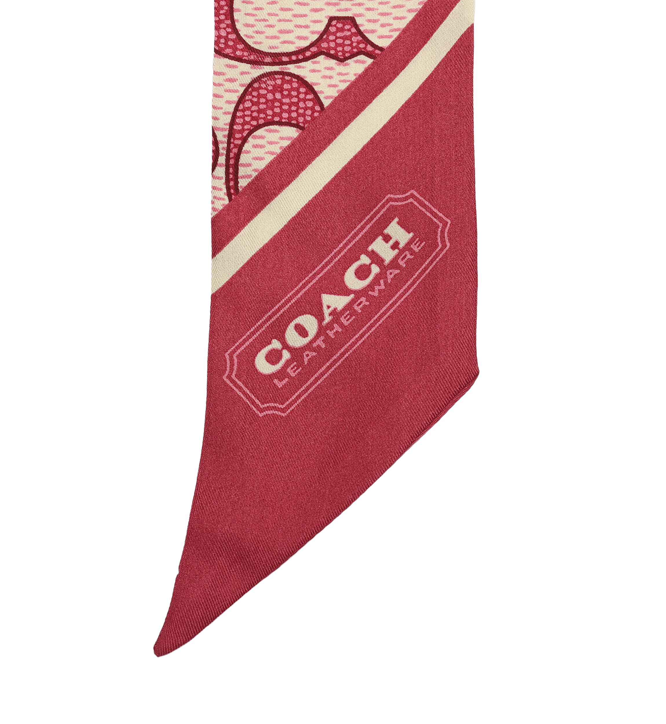 Vintage Signature C Printed Silky Scarf