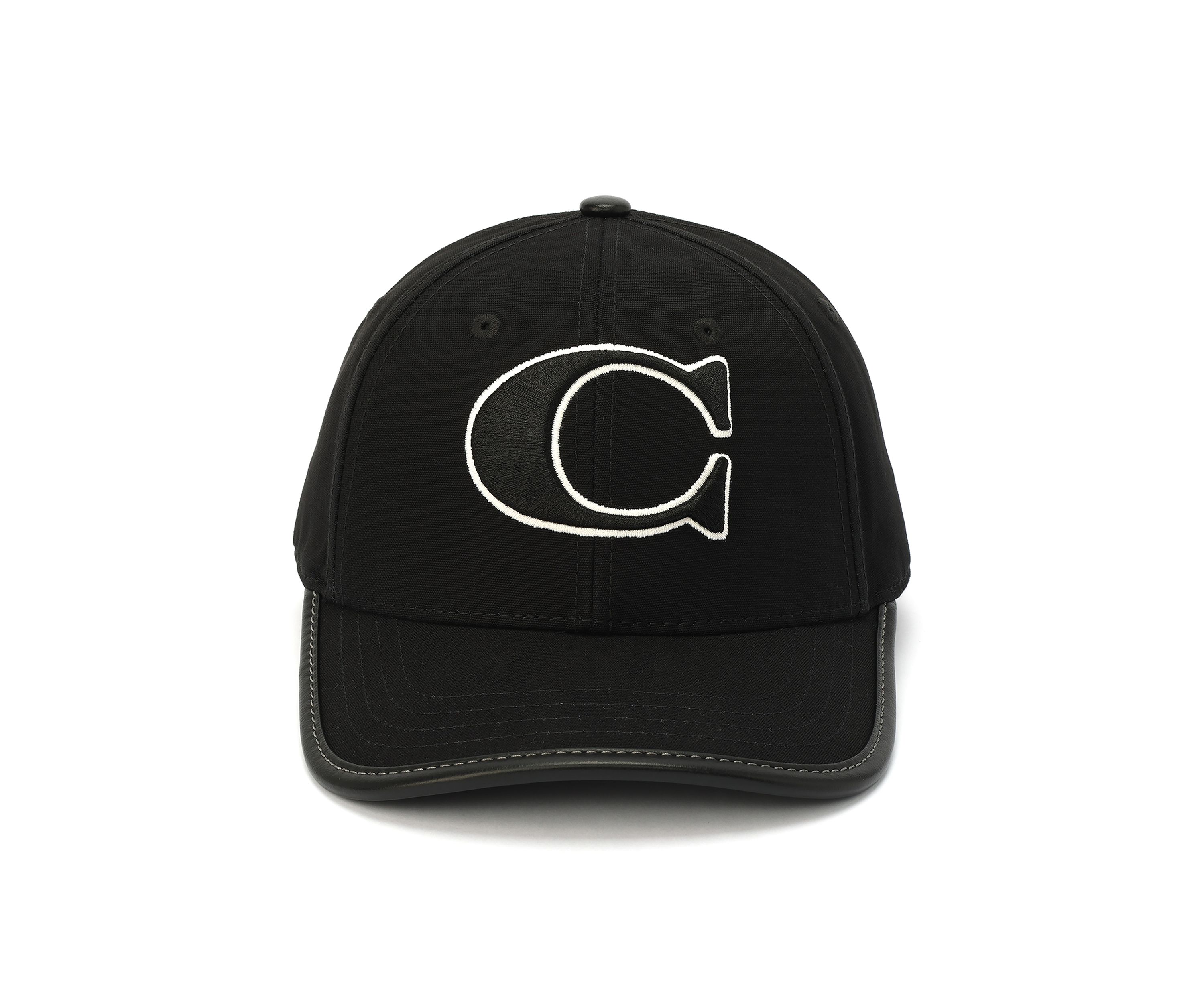 C Cotton Canvas Baseball Hat