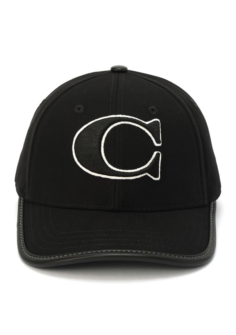 C Cotton Canvas Baseball Hat