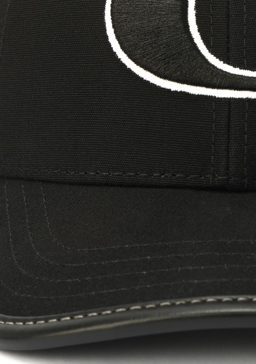 C Cotton Canvas Baseball Hat