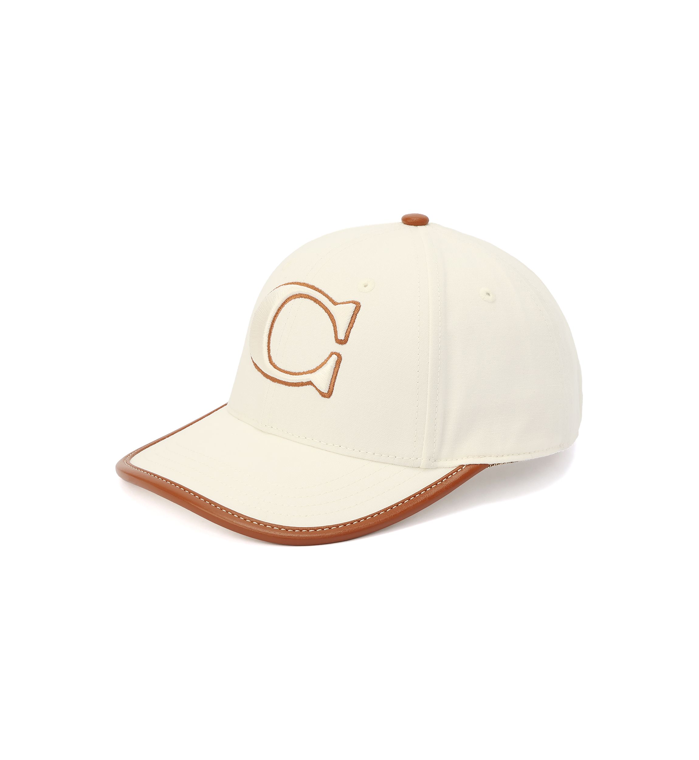 C Cotton Canvas Baseball Hat