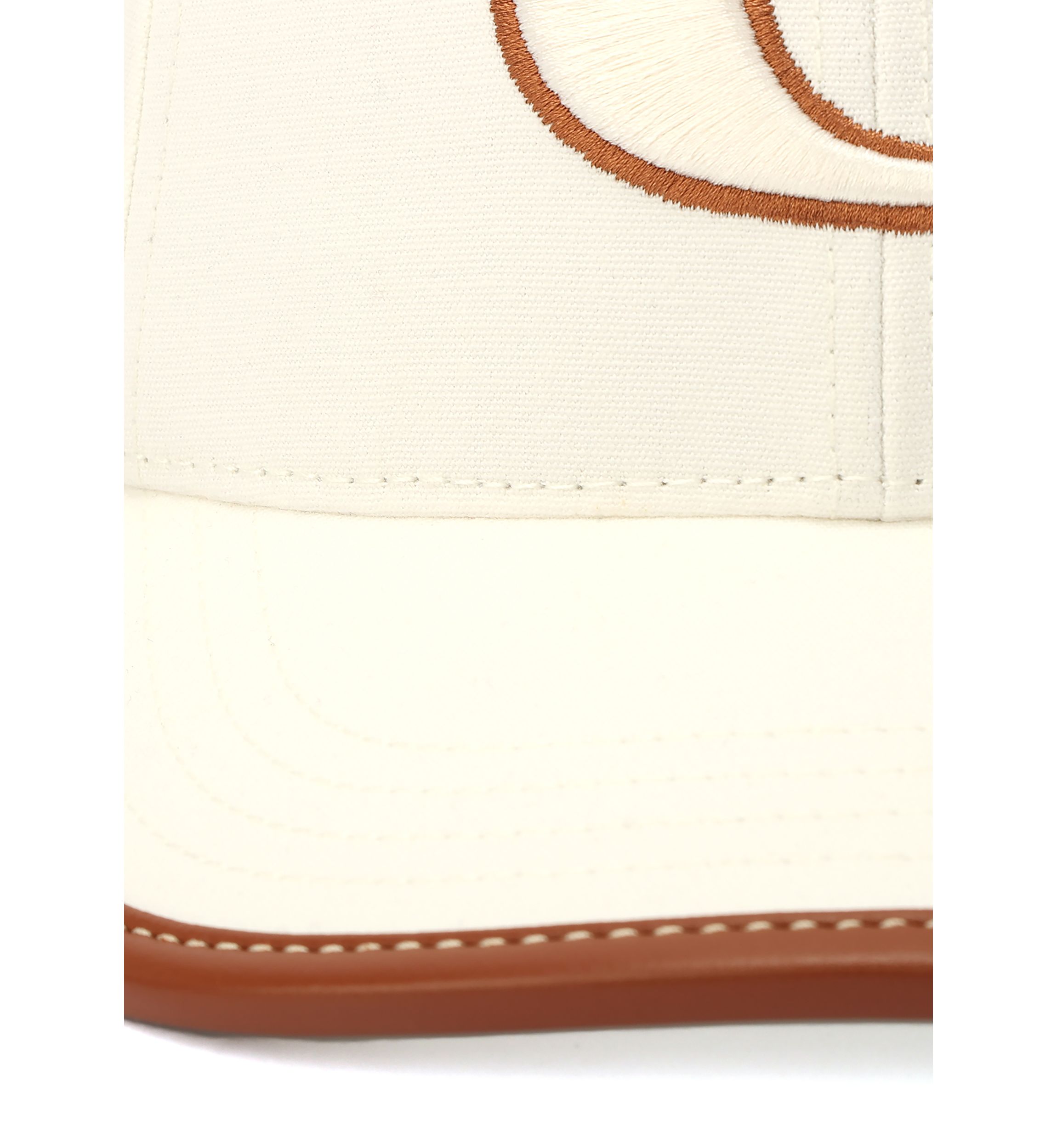 C Cotton Canvas Baseball Hat